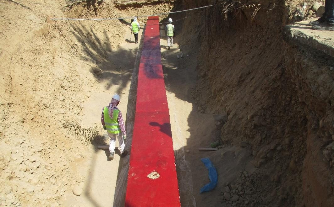 Medium voltage duct bank installation
